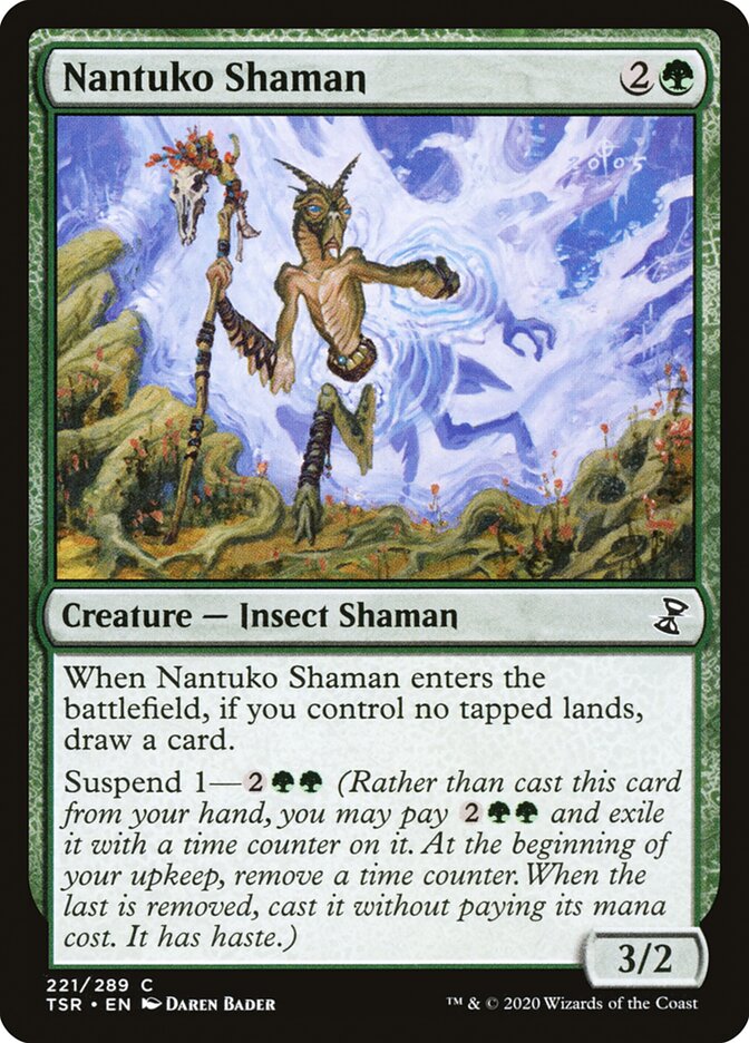 Nantuko Shaman - (Foil): Time Spiral Remastered