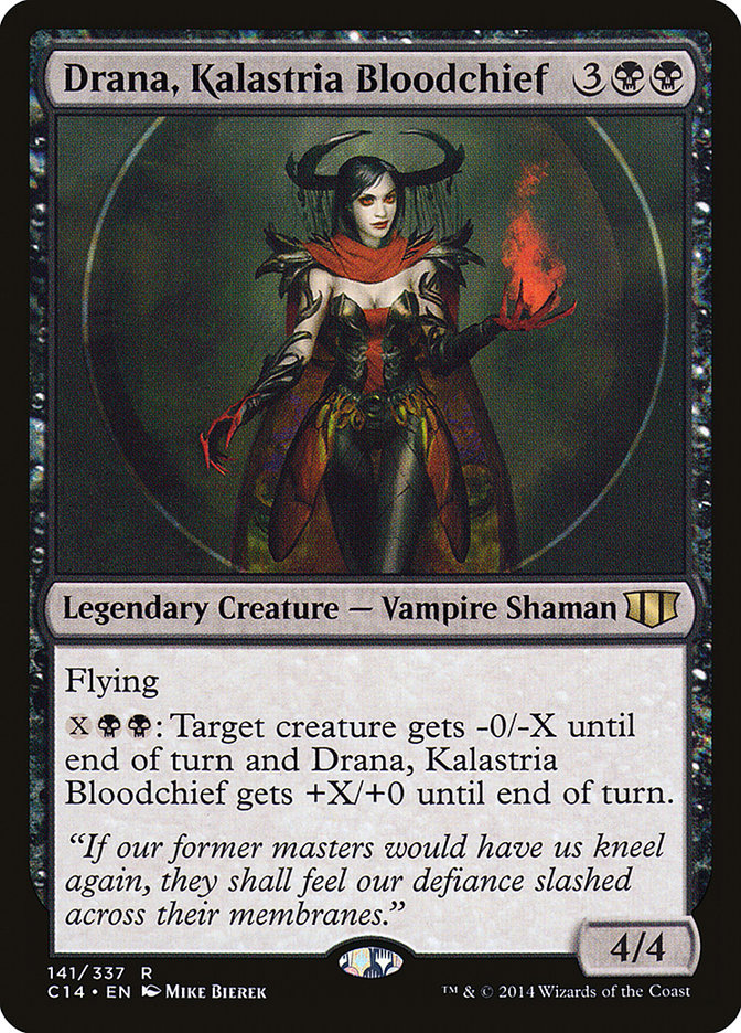 Drana, Kalastria Bloodchief: Commander 2014