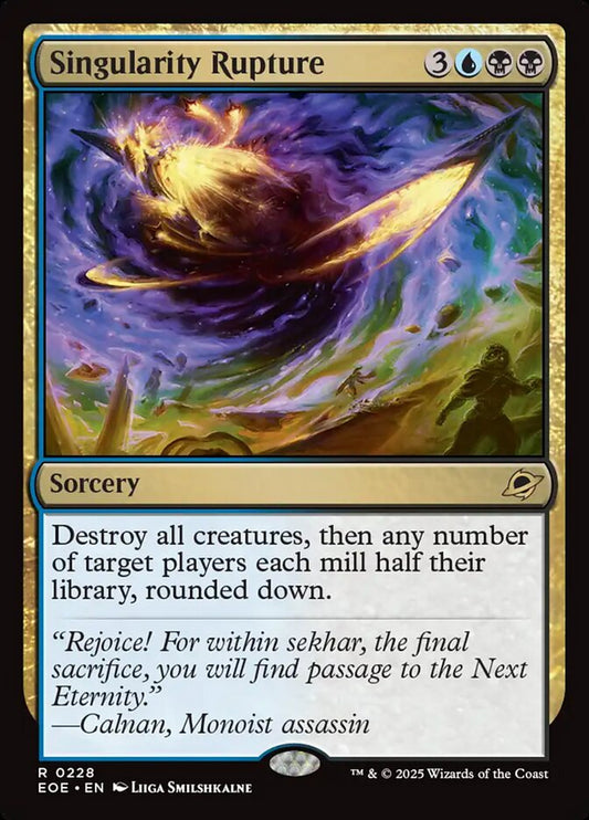 Singularity Rupture - (Foil): Edge of Eternities