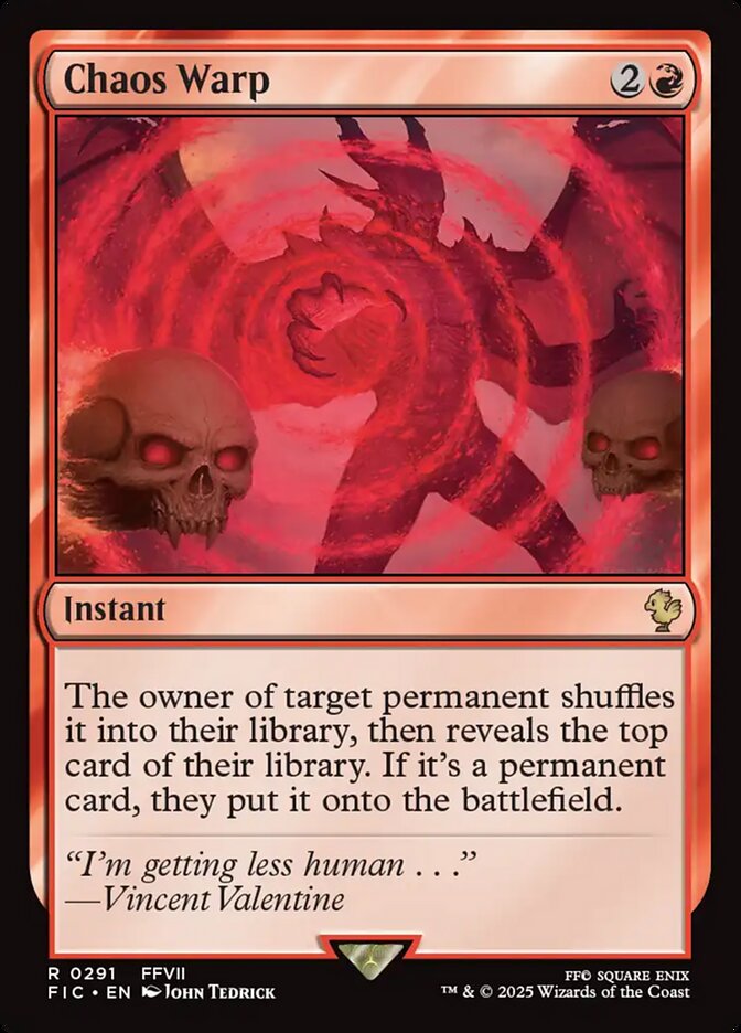 Chaos Warp: Final Fantasy Commander