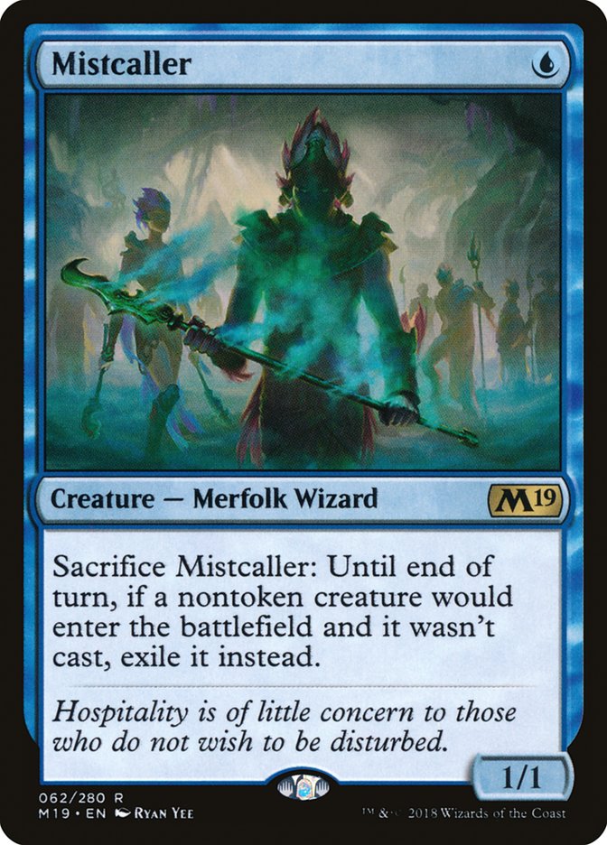 Mistcaller - (Foil): Core Set 2019