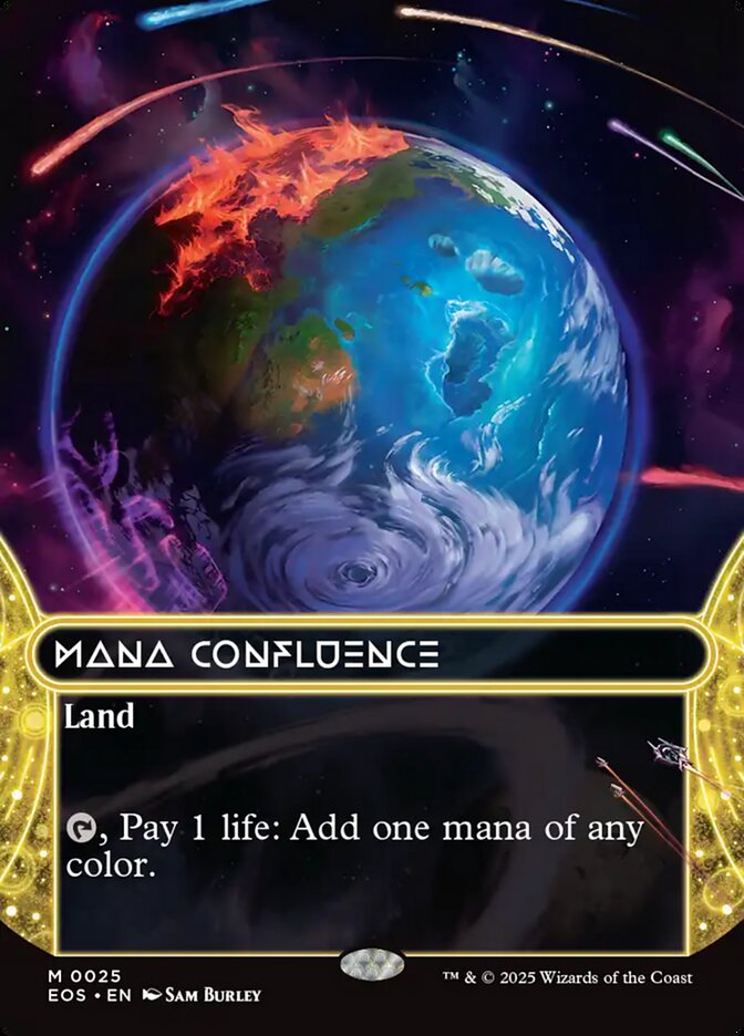Mana Confluence (#025) (Borderless): Edge of Eternities: Stellar Sights