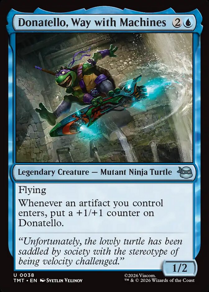 Donatello, Way with Machines: Teenage Mutant Ninja Turtles