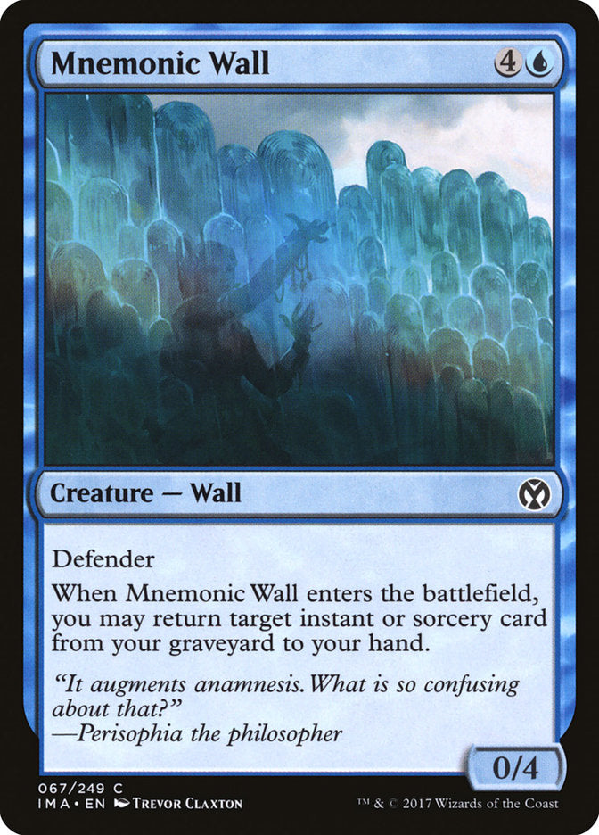 Mnemonic Wall: Iconic Masters
