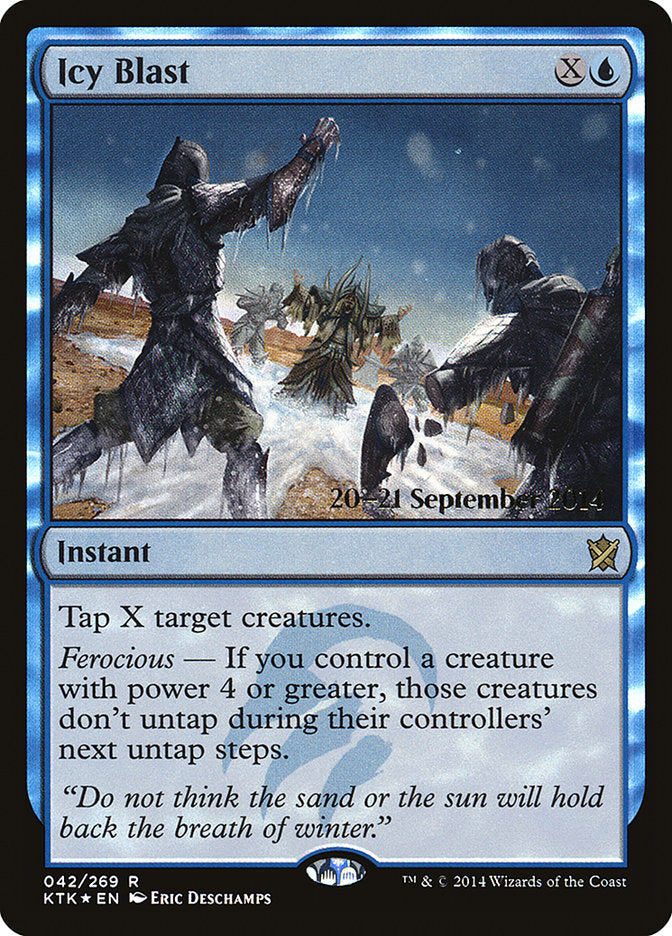 Icy Blast - (Foil): Khans of Tarkir Promos