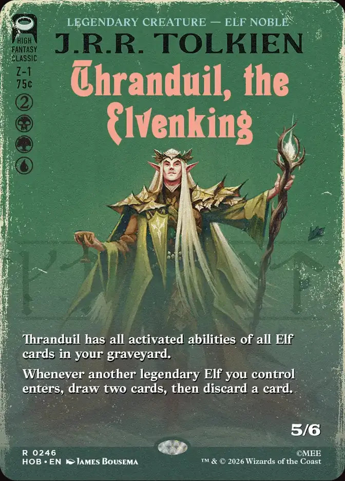 Thranduil, the Elvenking (Borderless) (#246)