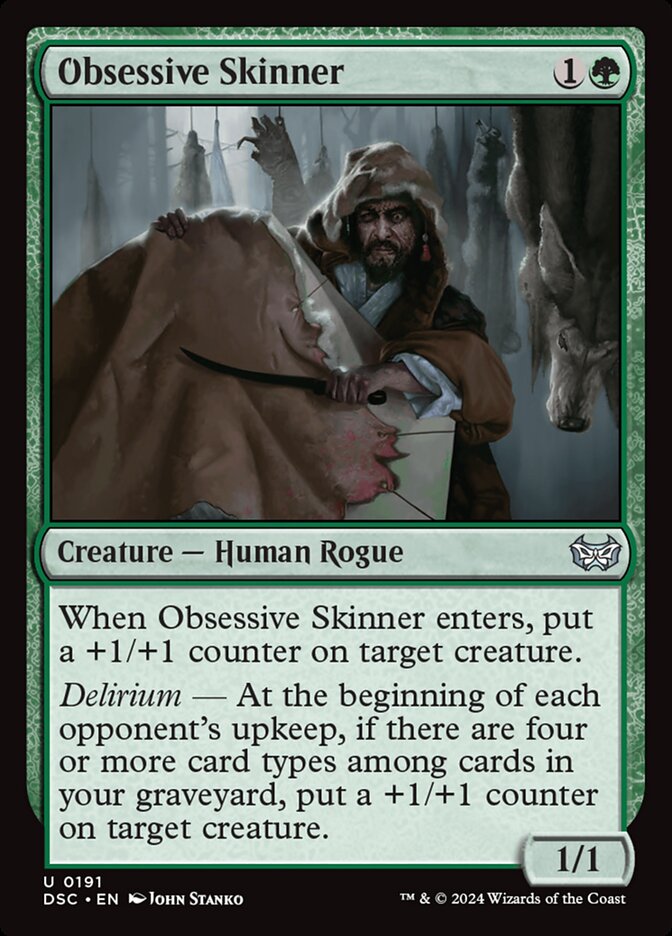 Obsessive Skinner: Duskmourn: House of Horror Commander