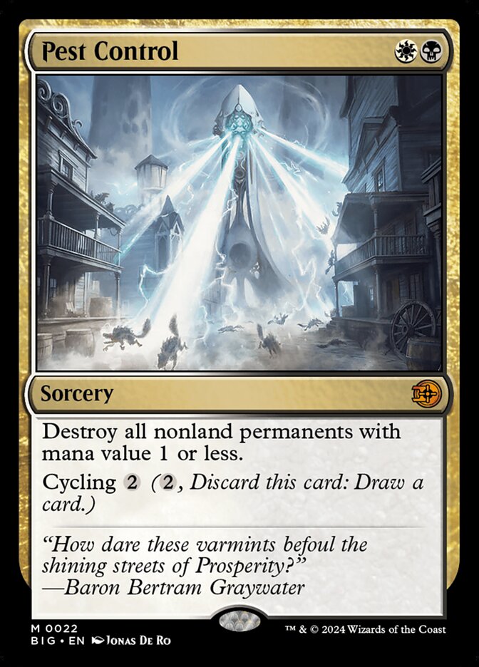 Pest Control - (Foil): The Big Score