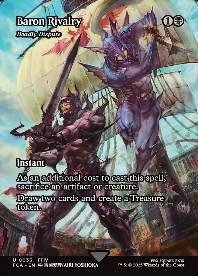 Deadly Dispute (Baron Rivalry) (Borderless): Final Fantasy: Through the Ages