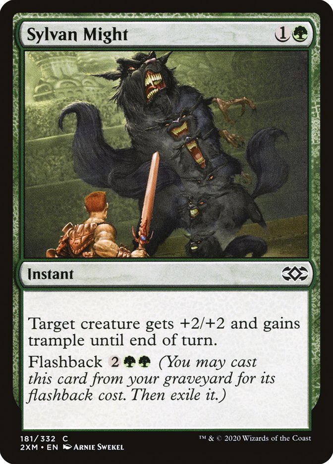 Sylvan Might - (Foil): Double Masters