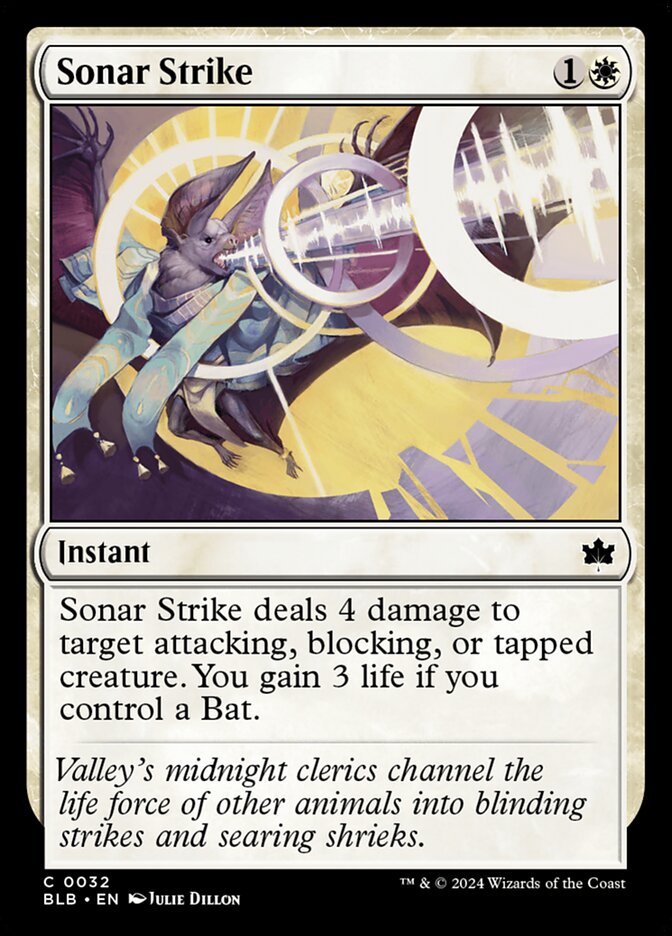 Sonar Strike - (Foil): Bloomburrow