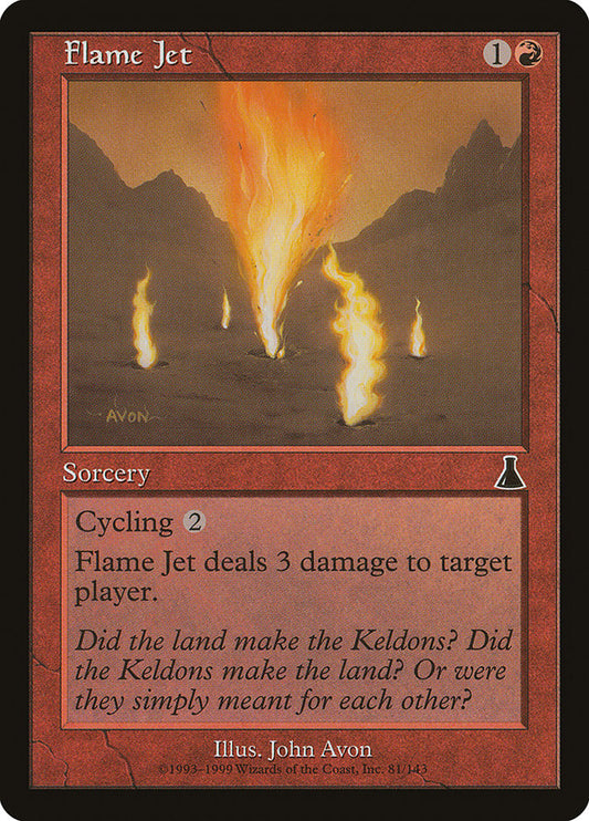 Flame Jet: Urza's Destiny
