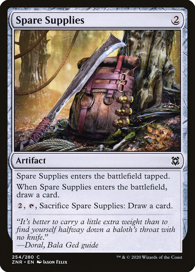 Spare Supplies: Zendikar Rising