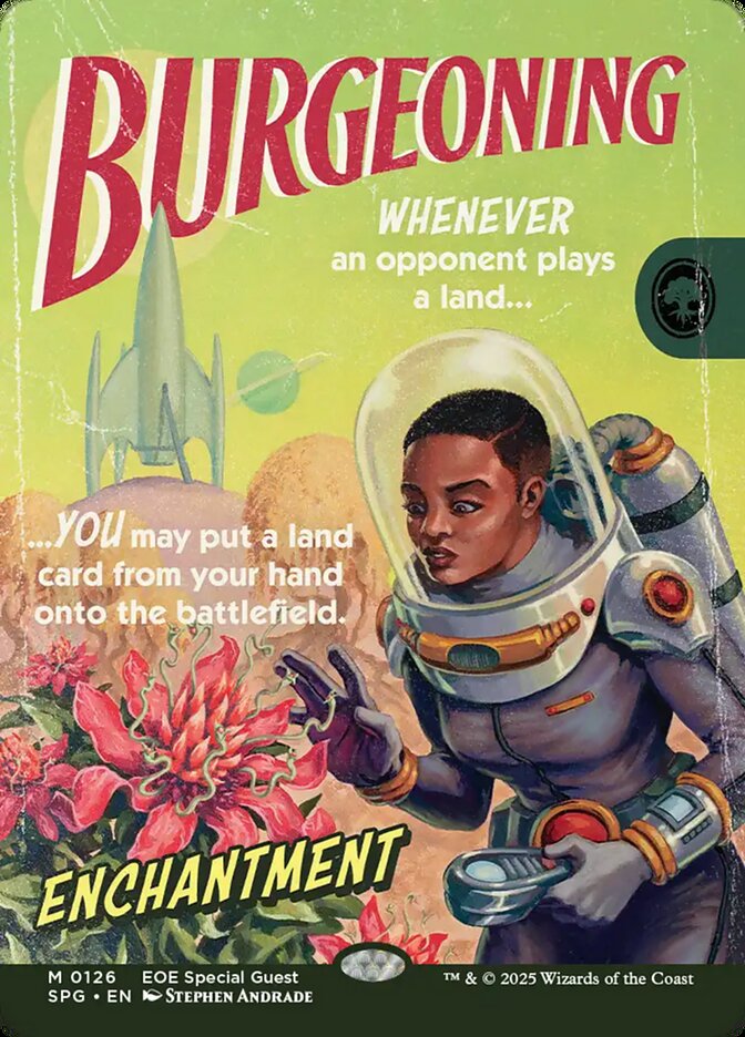 Burgeoning (Borderless): Special Guests