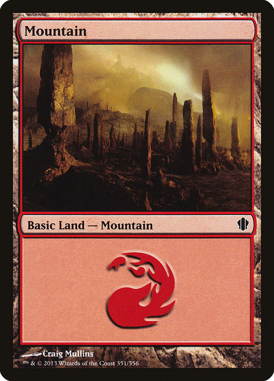 Mountain (#351): Commander 2013