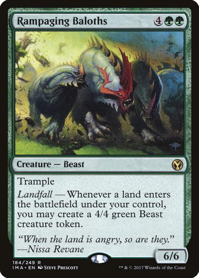 Rampaging Baloths - (Foil): Iconic Masters