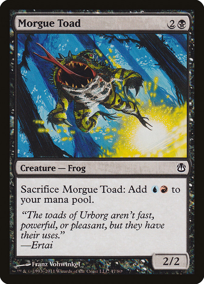 Morgue Toad: Duel Decks: Ajani vs. Nicol Bolas