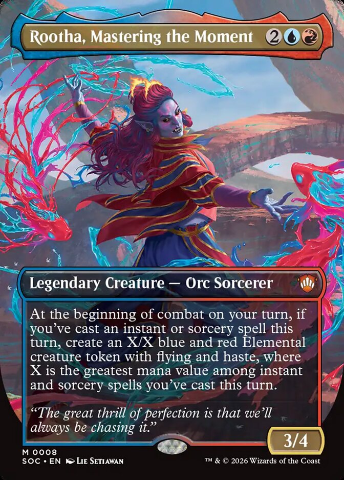 Rootha, Mastering the Moment: Secrets of Strixhaven Commander