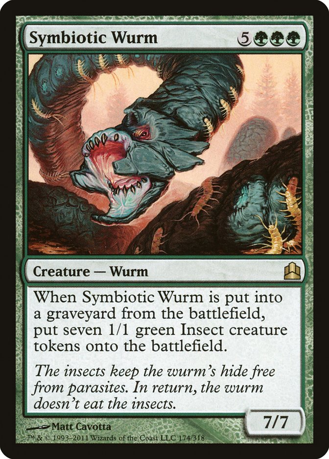 Symbiotic Wurm: Commander 2011