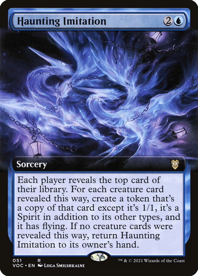 Haunting Imitation (Extended Art): Crimson Vow Commander