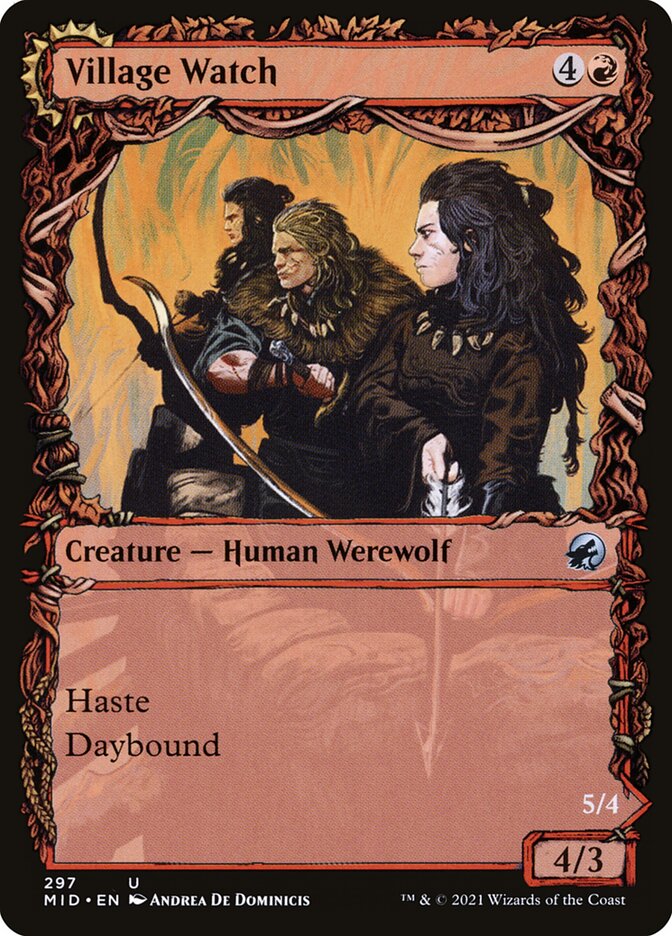 Village Watch // Village Reavers (Showcase): Innistrad: Midnight Hunt