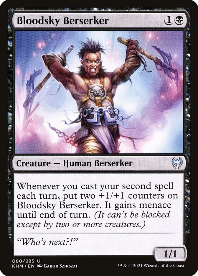 Bloodsky Berserker - (Foil): Kaldheim