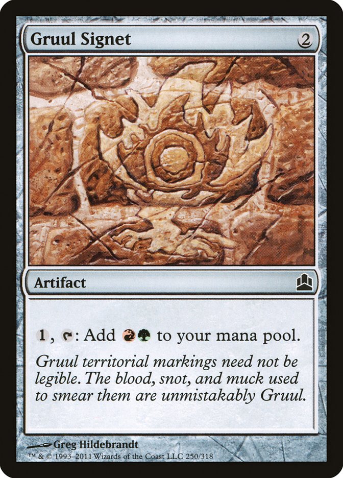 Gruul Signet: Commander 2011