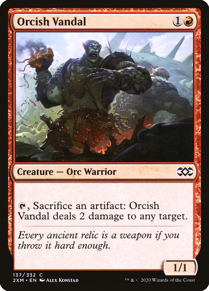 Orcish Vandal: Double Masters