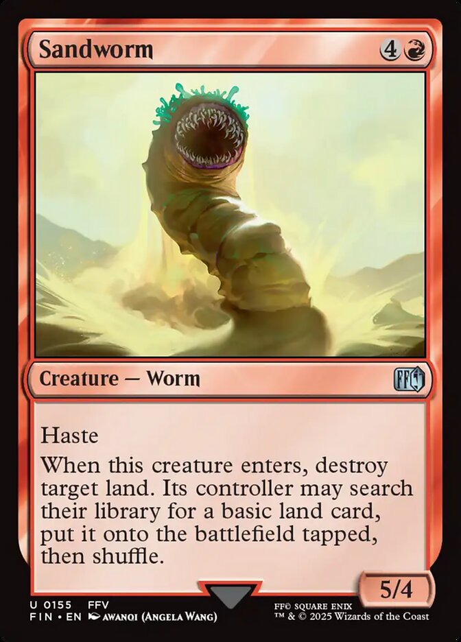Sandworm - (Foil): Final Fantasy