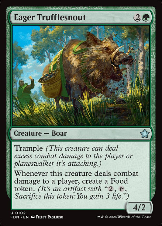 Eager Trufflesnout - (Foil): Foundations