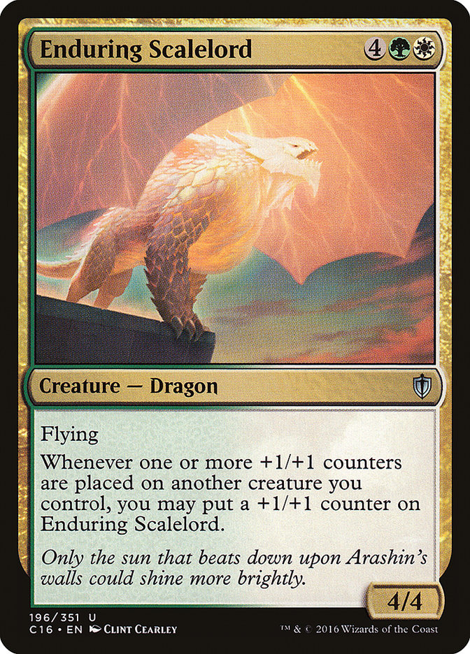 Enduring Scalelord: Commander 2016