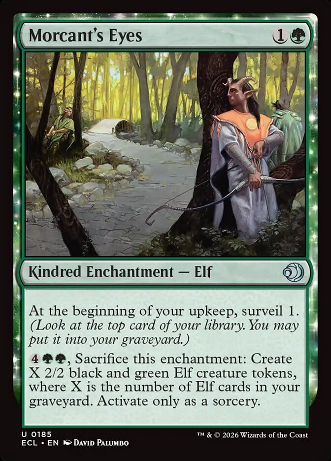 Morcant's Eyes - (Foil): Lorwyn Eclipsed