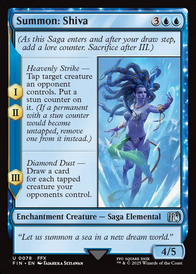 Summon: Shiva: Final Fantasy