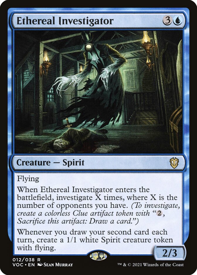 Ethereal Investigator: Crimson Vow Commander