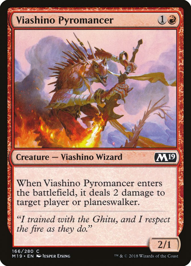 Viashino Pyromancer: Core Set 2019