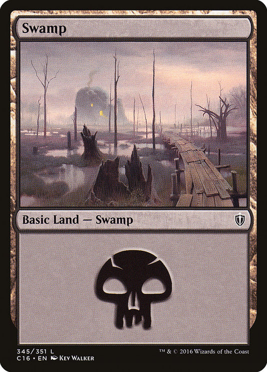 Swamp (#345): Commander 2016