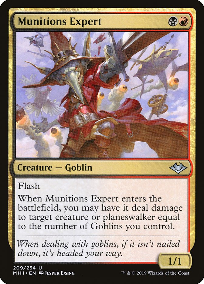 Munitions Expert - (Foil): Modern Horizons