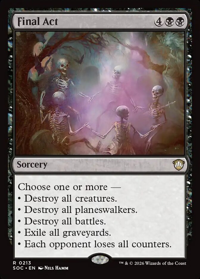 Final Act: Secrets of Strixhaven Commander