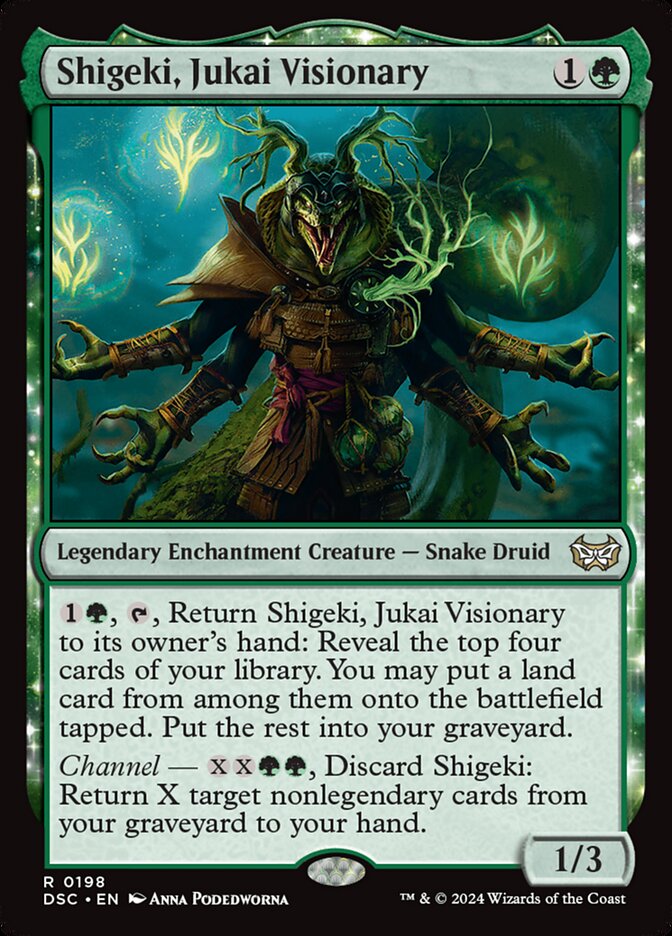 Shigeki, Jukai Visionary: Duskmourn: House of Horror Commander