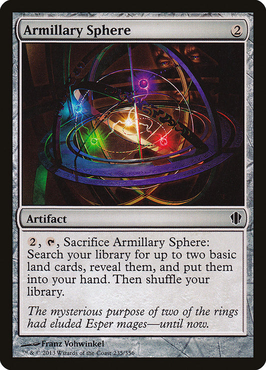 Armillary Sphere: Commander 2013