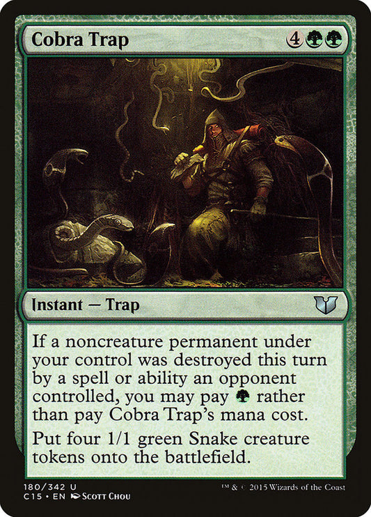 Cobra Trap: Commander 2015