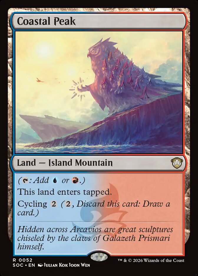 Coastal Peak: Secrets of Strixhaven Commander