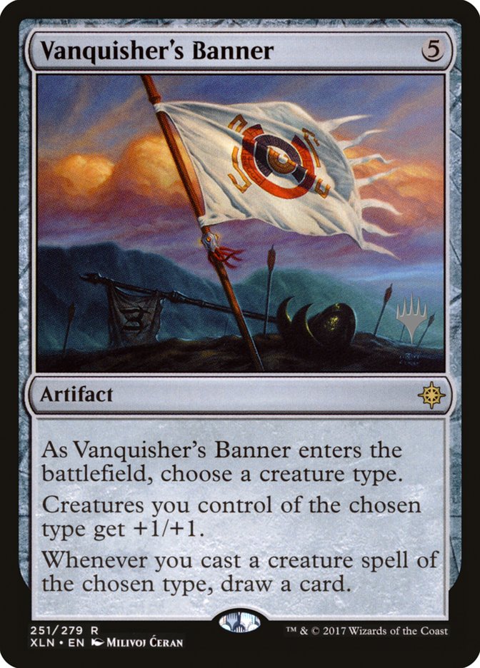 Vanquisher's Banner (Promo Pack) (Ixalan) - (Foil): Ixalan Promos