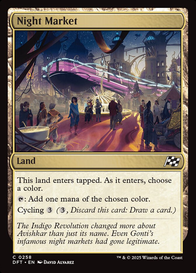 Night Market - (Foil): Aetherdrift