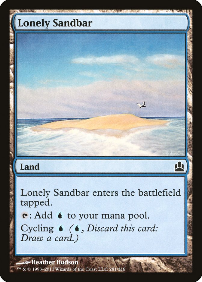 Lonely Sandbar: Commander 2011