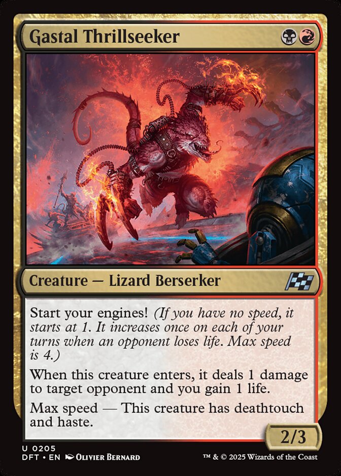 Gastal Thrillseeker - (Foil): Aetherdrift