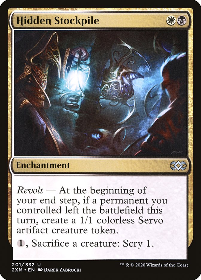 Hidden Stockpile - (Foil): Double Masters