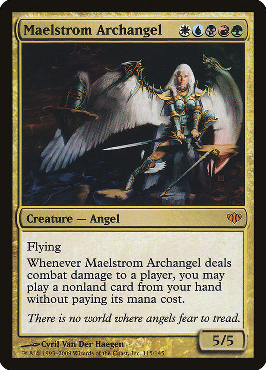 Maelstrom Archangel - (Foil): Conflux