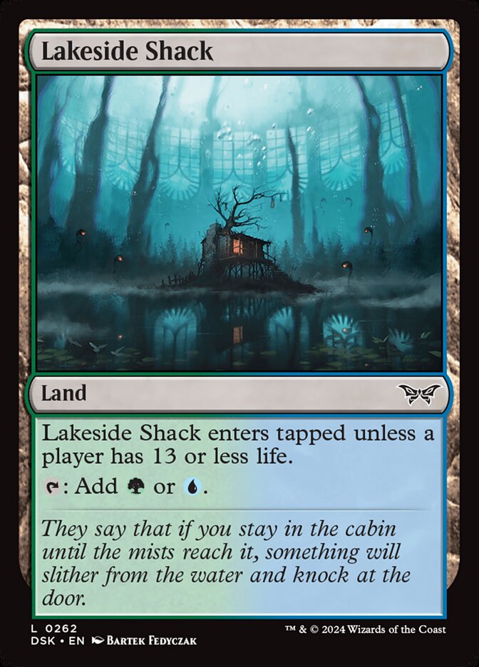 Lakeside Shack - (Foil): Duskmourn: House of Horror