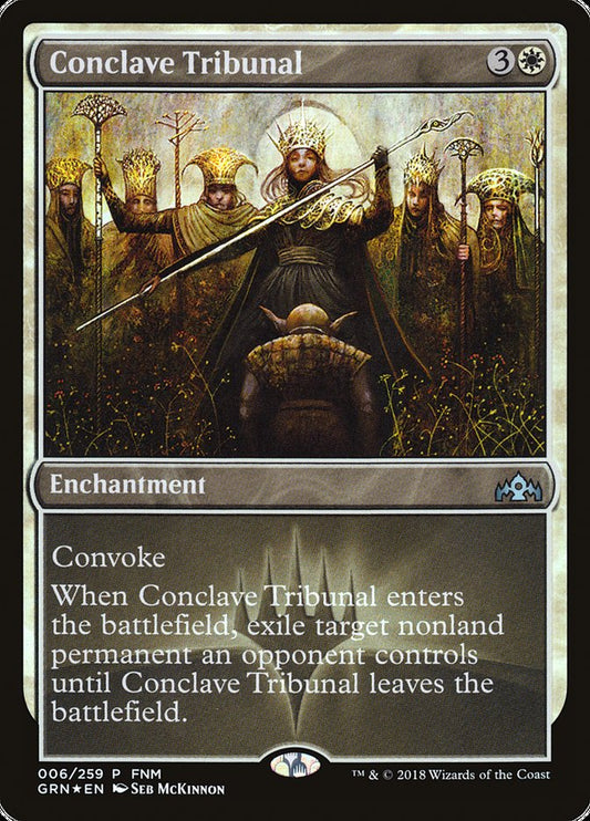 Conclave Tribunal (FNM) - (Foil): Guilds of Ravnica Promos
